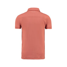 Afbeelding in Gallery-weergave laden, MORSE CODE POLOSHIRT ORANGE-RED-SALMON 10337
