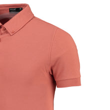 Afbeelding in Gallery-weergave laden, MORSE CODE POLOSHIRT ORANGE-RED-SALMON 10337
