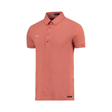Afbeelding in Gallery-weergave laden, MORSE CODE POLOSHIRT ORANGE-RED-SALMON 10337
