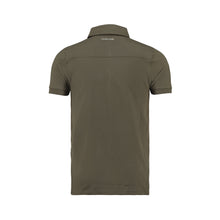 Afbeelding in Gallery-weergave laden, MORSE CODE POLOSHIRT ARMY GREEN 10367

