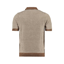 Afbeelding in Gallery-weergave laden, GRAN SASSO POLO KORTE MOUW 57118-165 BEIGE BRUIN
