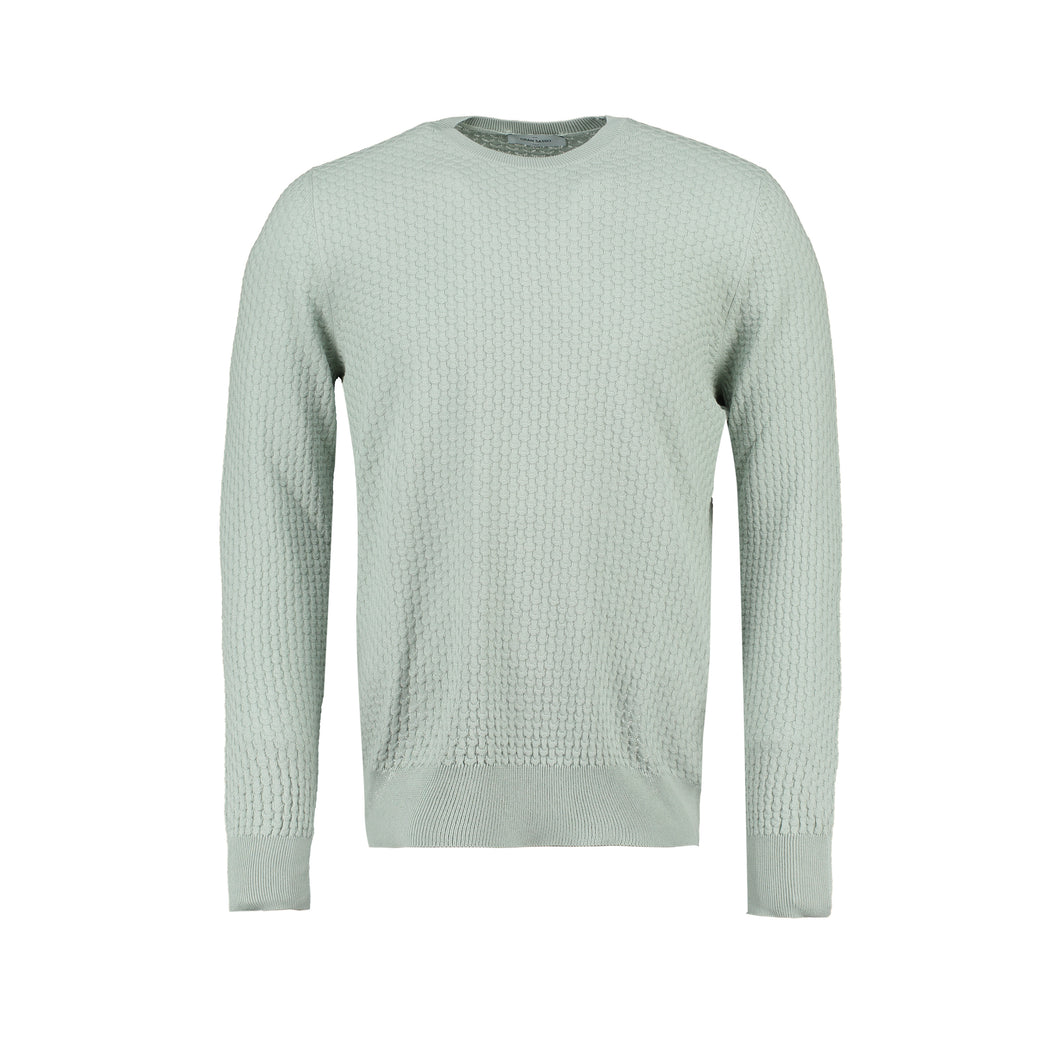 GRAN SASSO PULLOVER RONDE HALS MINT GROEN 57123-412