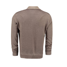 Afbeelding in Gallery-weergave laden, GRAN SASSO 57189-410 POLO LANGE MOUW BRUIN
