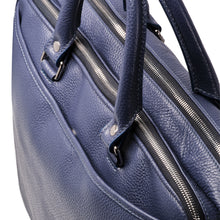 Afbeelding in Gallery-weergave laden, StefanoMano, luxe tas in Italiaans blauw
