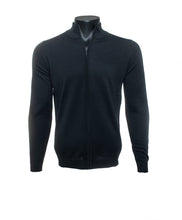 Afbeelding in Gallery-weergave laden, Circle, vest met rits, donkerblauw-zwart, 830-836
