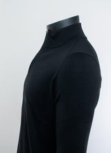 Afbeelding in Gallery-weergave laden, Circle, vest met rits, donkerblauw-zwart, 830-836
