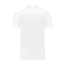 Afbeelding in Gallery-weergave laden, MORSE CODE POLOSHIRT WHITE 10302
