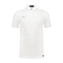 Afbeelding in Gallery-weergave laden, MORSE CODE POLOSHIRT WHITE 10302
